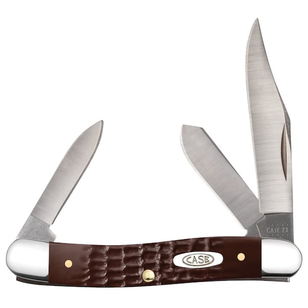 Case Cutlery Knife, Wk Brown Medium Stockman 00217 - main